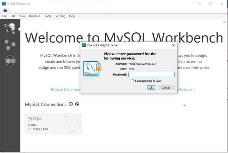 MySQL workbench