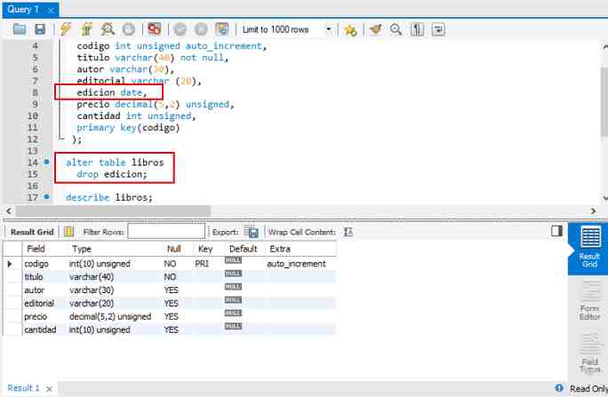 Drop Table Eliminar Una Tabla De Una Base De Datos Mysql Mobile Legends