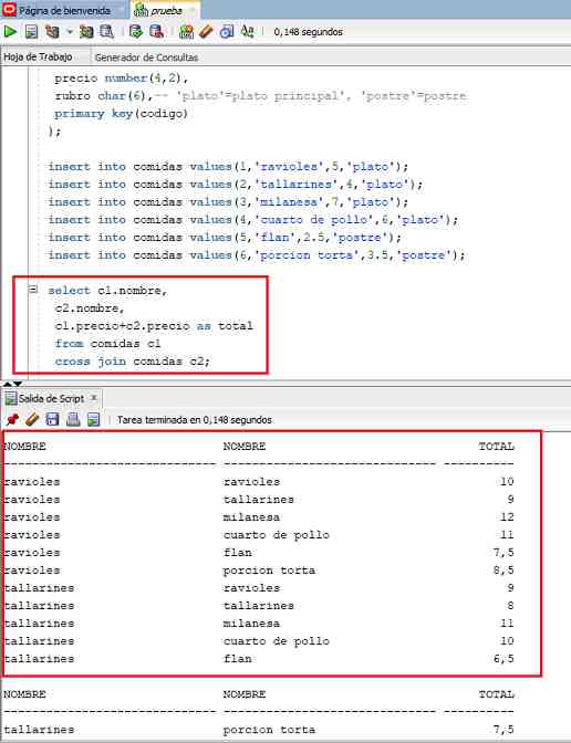 SQL Developer autocombinación