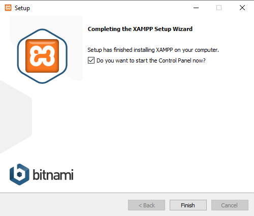 instalación de XAMPP