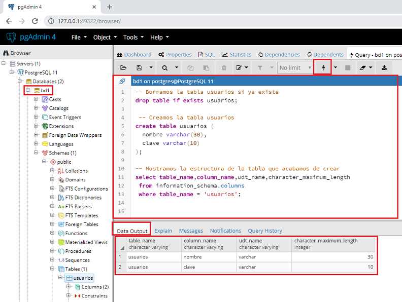 PostgreSQL pgAdmin