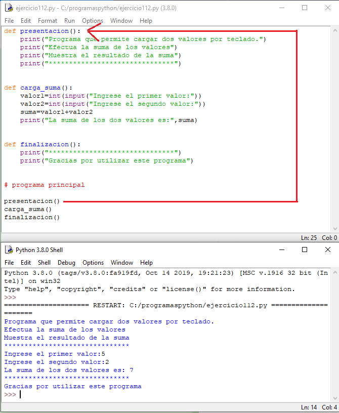 funciones en Python