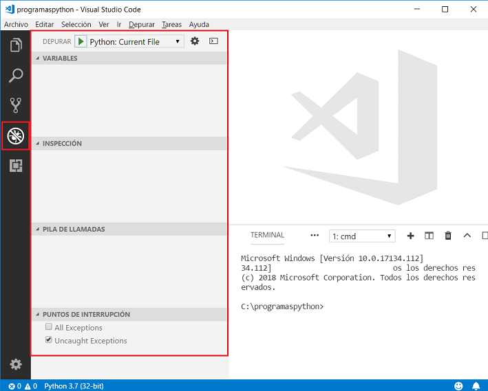 depuración VSCode