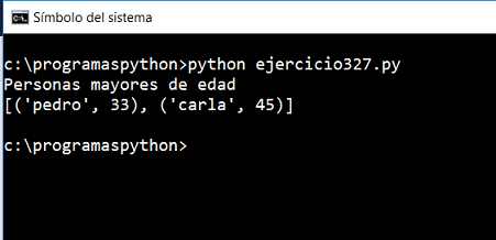 comprensión de listas python