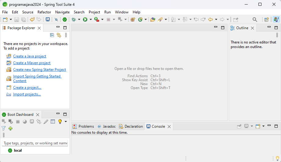 Spring Tool 4 for Eclipse