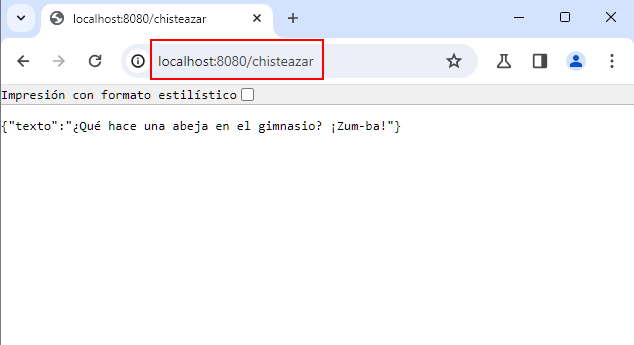 acceso URL retorno API REST