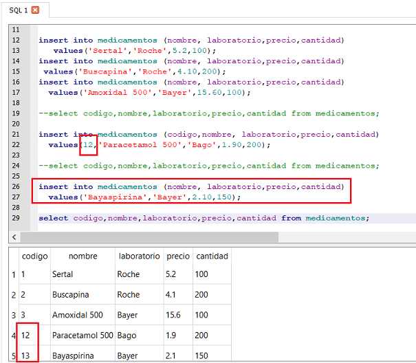 SQLite Browser autoincremento primary key integer