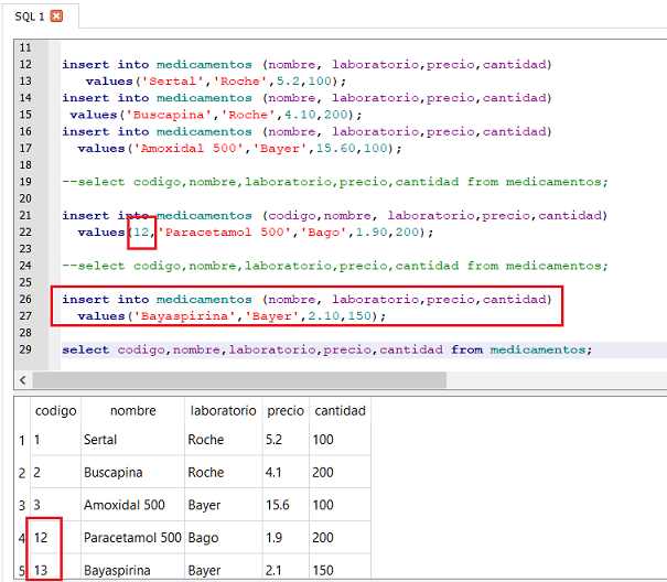 SQLite Browser autoincremento primary key integer