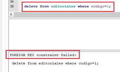 SQLite Browser foreign key
