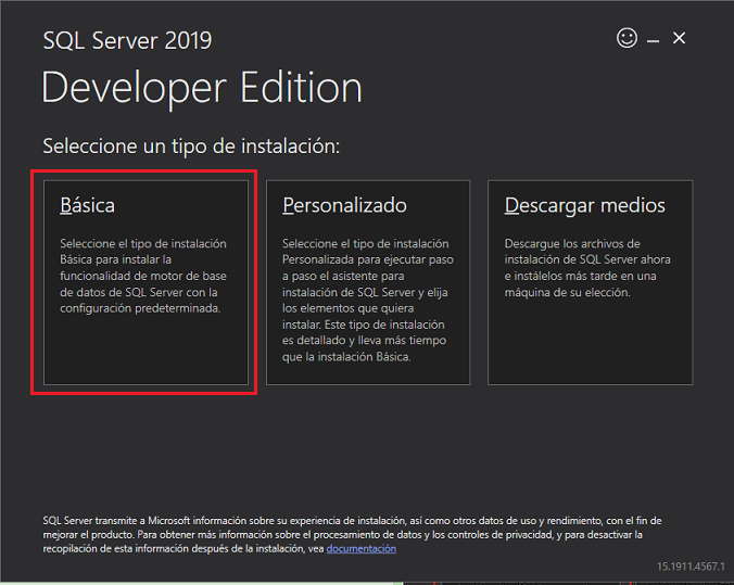 SQL Server Instalación