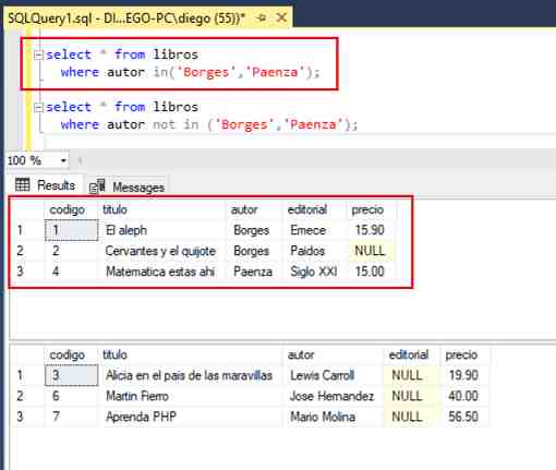 SQL Server Management Studio in