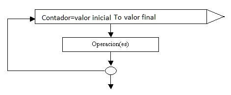 estructura repetitiva  For... Next