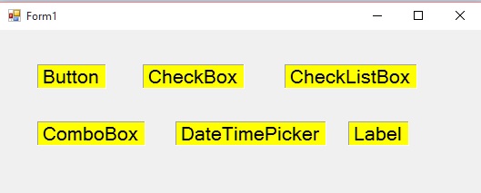 Clase Label - Windows Forms