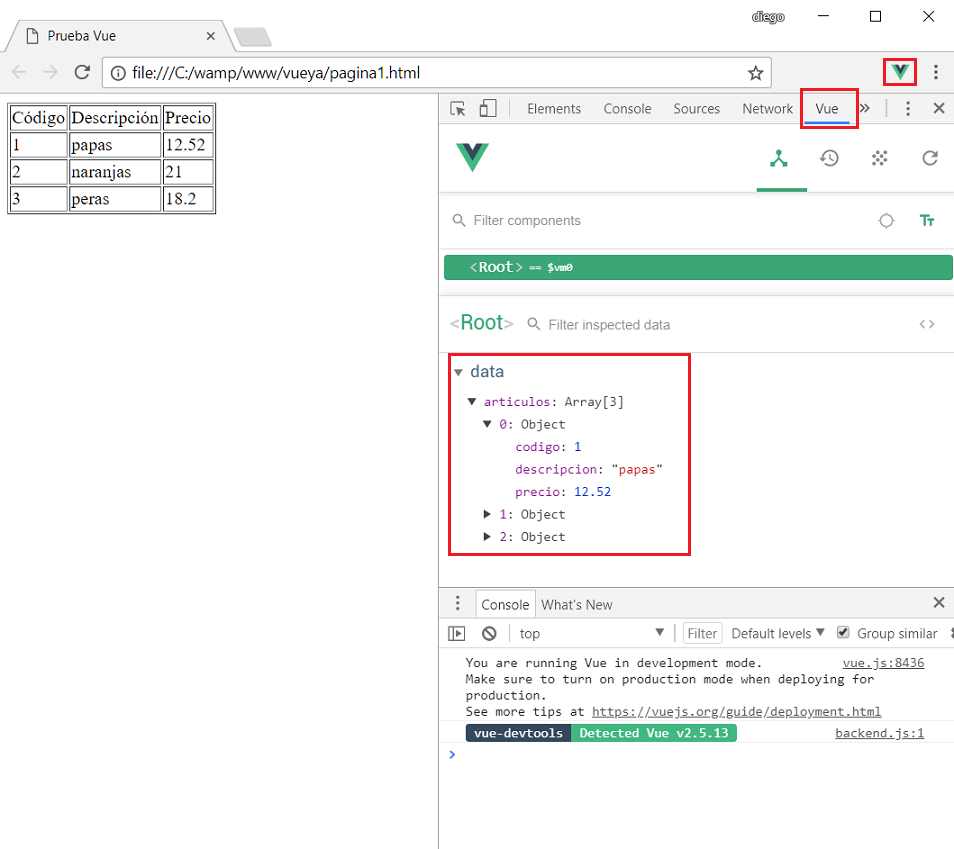 Vue Devtools